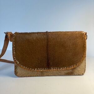 Vintage Calf Hair Shoulder Bag